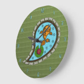 Skaliert die Goldfish Uhr (Winkel)