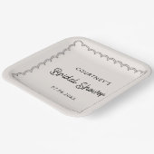 Skalierte Brautparty-Teller für die Ränder Pappteller (Gewinkelt)