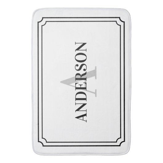 Skalierte Eckbadematte Badematte (Vorderseite Vertikal)