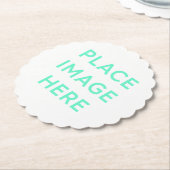 Skalierte runde Untersetzer (angewinkelt)