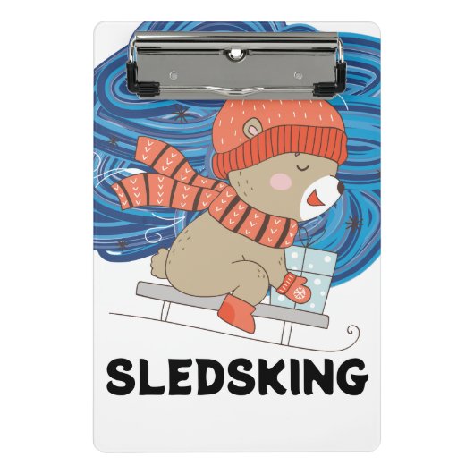 Skalierung personalisierbar mini klemmbrett (Vorderseite)