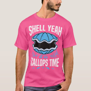 Skalierung Standort Scallop Jäger Fischerei Schnor T-Shirt
