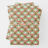 Skalierungspapier Geschenkpapier Set (Beispiel)