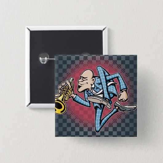 Skamania Button (Vorne & Hinten)