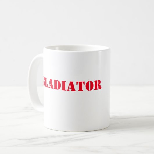 Skandal-Gladiator-Kaffeetasse Kaffeetasse (Vorderseite Links)