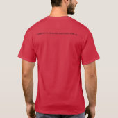 Skanderbeg Portrait T - Shirt - Albanischer Pride (Rückseite)