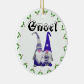 Skandi Gnomes "Hrold & Hilga" Keramik Ornament (Rechts)