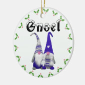 Skandi Gnomes "Hrold & Hilga" Keramik Ornament (Links)