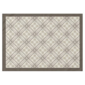 Skandi-Inspiriertes Tablecloth Subtle Geometric De Tischdecke (Vorderseite (Horizontal))