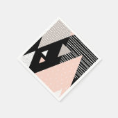 Skandi Mountain Peak Design Serviette (Ecke)