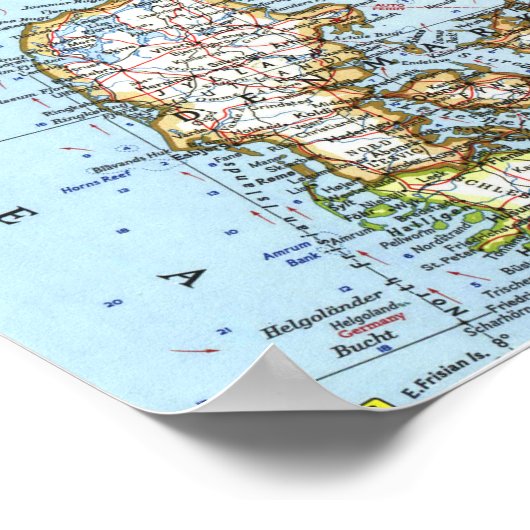 "Skandinavien: 1963/heute Energiearmut Poster (Ecke)