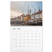 Skandinavien 2026 kalender (Mär 2027)