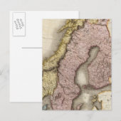 Skandinavien 2 postkarte (Vorne/Hinten)