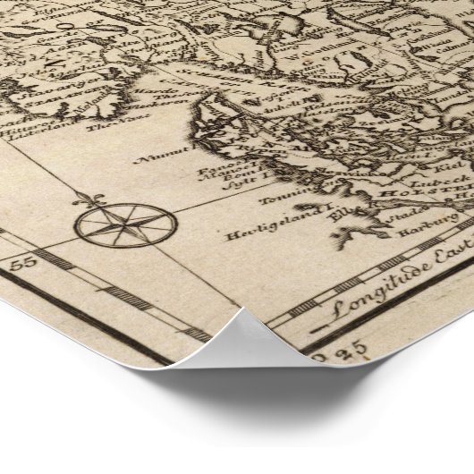 Skandinavien 4 poster (Ecke)