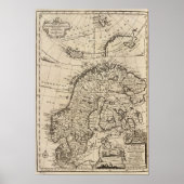 Skandinavien 4 poster (Vorne)