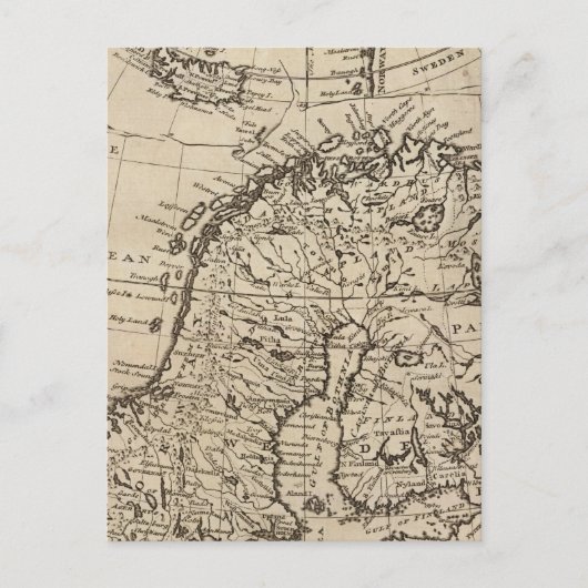 Skandinavien 4 postkarte (Vorderseite)