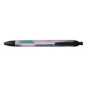 Skandinavien Aquamarin rosa Personalisiert Kugelschreiber (Rückseite)