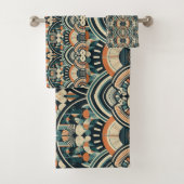 Skandinavien Art Déco Badhandtuch Set (Insitu)