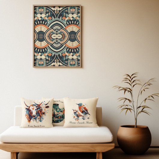 Skandinavien Art Déco Poster