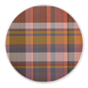 Skandinavien Fashionable Schwarzwald-Clan rote Tex Keramikknauf