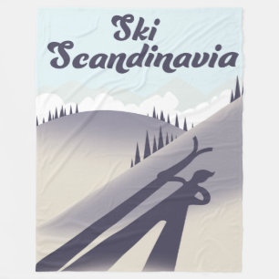Skandinavien Fleecedecke