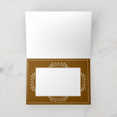 Skandinavien Folktale Weihnachts-Foto Brown (Innen Mitte)