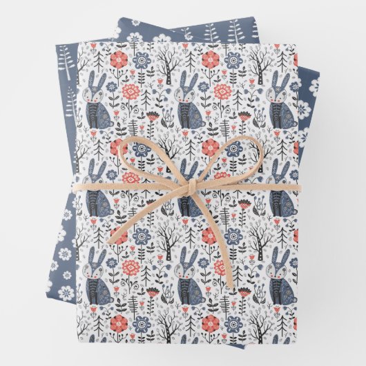 Skandinavien Geschenkpapier Set (Beispiel)