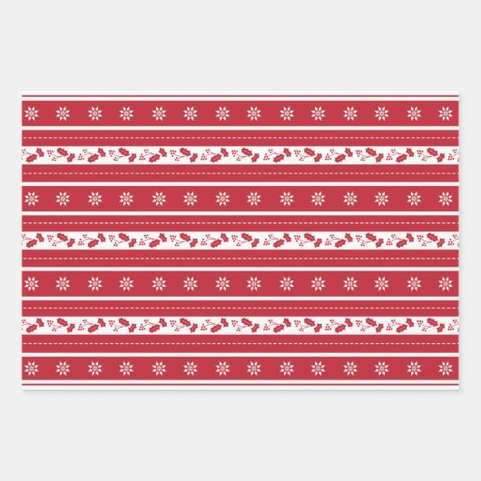 Skandinavien Geschenkpapier Set (Vorderseite 3)