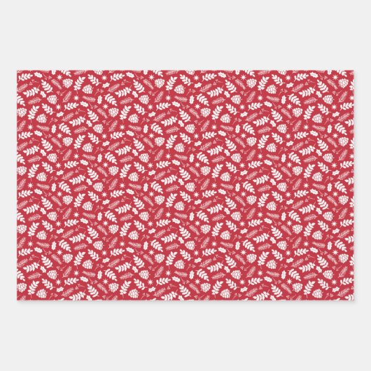 Skandinavien Geschenkpapier Set (Vorderseite)