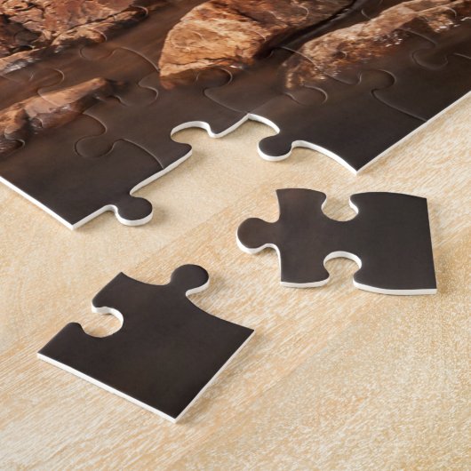 Skandinavien Herbstlandschaft Puzzle (Seite)