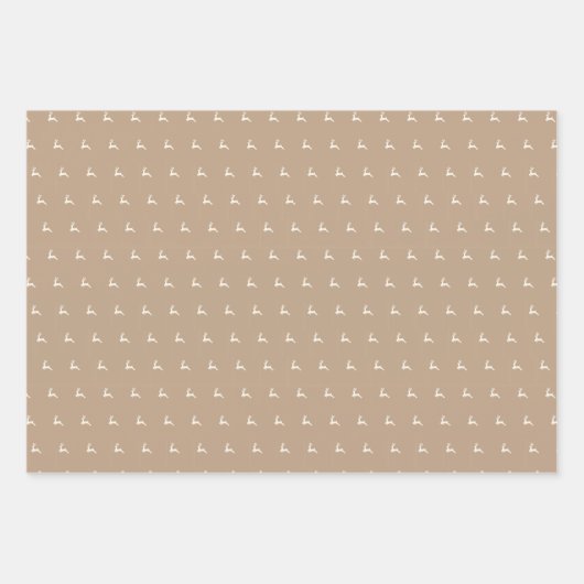 Skandinavien Inspiriertes Wrapping Paper Geschenkpapier Set (Vorderseite 3)