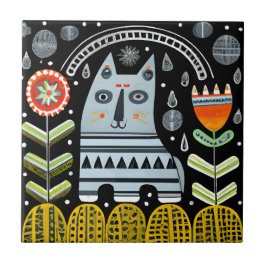 Skandinavien Kunst, Dichtung und Musik Fliese