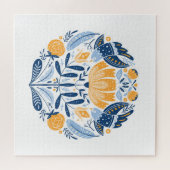 Skandinavien Kunst, Dichtung und Musik Puzzle (Horizontal)