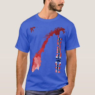Skandinavien Land Norwegen Norwegen T-Shirt