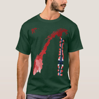 Skandinavien Land Norwegen Norwegen T-Shirt