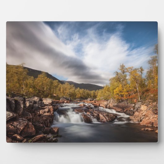 Skandinavien Landschaftliches Foto Fotoplatte (Vorderseite)