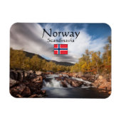 Skandinavien Landschaftliches Foto Magnet (Horizontal)