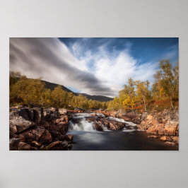 Skandinavien Landschaftliches Foto Poster