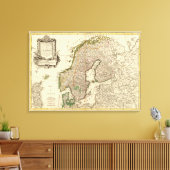 Skandinavien Leinwanddruck (Insitu (Wohnzimmer))