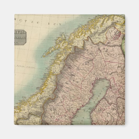 Skandinavien Magnet (Vorne)