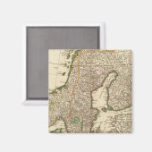 Skandinavien Magnet (Vorderseite/Rückseite)