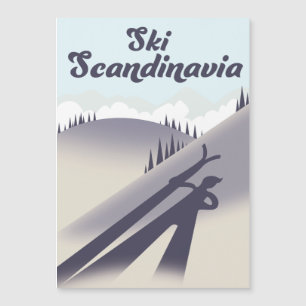 Skandinavien Magnetkarte