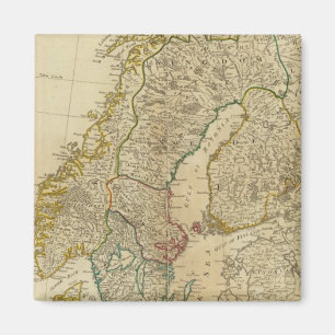 Skandinavien Nord-Staaten Magnet