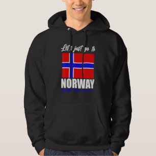 Skandinavien   Norwegische Flagge Nordisches Land  Hoodie