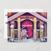 Skandinavien Open House Postkarte (Vorne/Hinten)