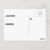 Skandinavien Open House Postkarte (Rückseite)