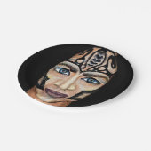 Skandinavien Pappteller (Schrägansicht)