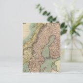 Skandinavien Postkarte (Stehend Vorderseite)