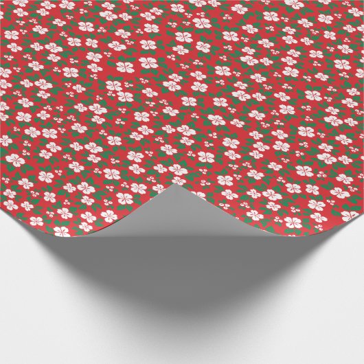 Skandinavien (rot) geschenkpapier (Ecke)