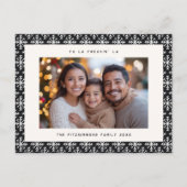 Skandinavien Schwarz/Weiß Foto - Urlaub Postkarte (Vorderseite)